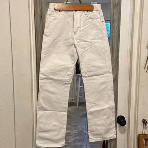 Brand new without tags white wranglers